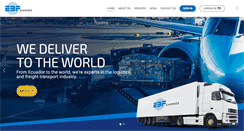 Desktop Screenshot of ebfcargo.com