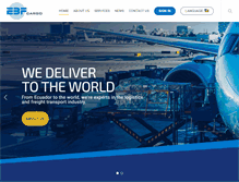 Tablet Screenshot of ebfcargo.com